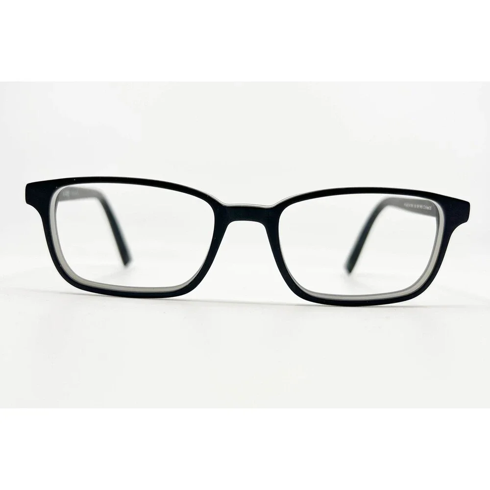 Warby Parker Eyeglass Frames Mens Black Wilkie M 103 Rectangle 50-18-145 50mm